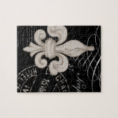 Antikes Fleur-de-Lis-Puzzle Puzzle (Horizontal)