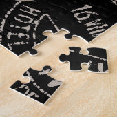 Antikes Fleur-de-Lis-Puzzle Puzzle (Seite)