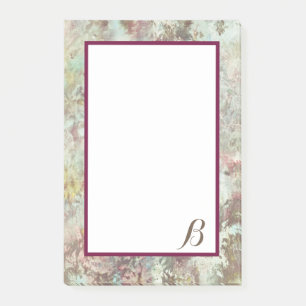 Antikes florales Victoria Old World Design Post-it Klebezettel