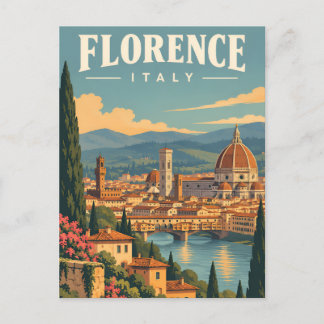 Antikes Florenz Italien Postkarte