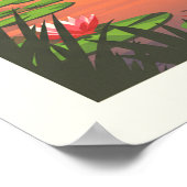 Antikes Florida Poster (Ecke)