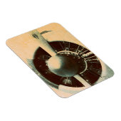 Antikes Flugzeugmotor-Propeller-Foto Magnet (Rechte Seite)
