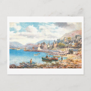 Antikes Fort William, Schottland Postkarte