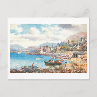Antikes Fort William, Schottland Postkarte