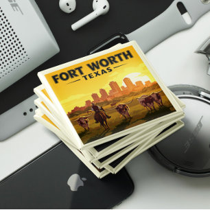 Antikes Fort Worth Texas Magnet