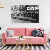 Antikes Foto Chicago Car Colorsplash Auto Leinwanddruck (Insitu (Wohnzimmer))