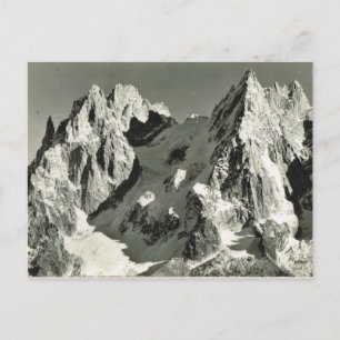 Antikes Frankreich, Chamonix, Mont Blanc Postkarte