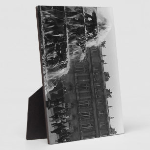 Antikes Frankreich Palast Versailles Pyramide Brun Fotoplatte