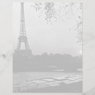 Antikes Frankreich Paris Eiffelturm Sonnenuntergan