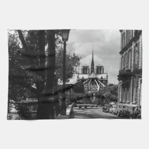 Antikes Frankreich Paris notre dame saint louis In Geschirrtuch