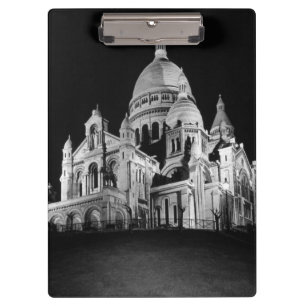 Antikes Frankreich Paris Sacre Coeur Basilika Klemmbrett