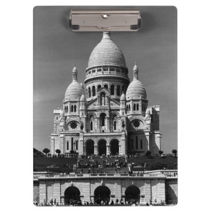 Antikes Frankreich Paris Sacre Coeur Basilika Klemmbrett