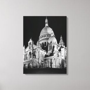 Antikes Frankreich Paris Sacre Coeur Basilika Leinwanddruck