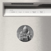 Antikes Frankreich Paris Sacre Coeur Basilika Magnet (In Situ (Geschirrspüler))