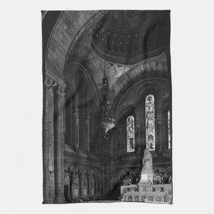 Antikes Frankreich Paris sacre Coeur Jungfrau Kape Geschirrtuch