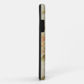 Antikes französisches BlumenToile Case-Mate iPhone Hülle (Hinten/Rechts)