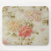 Antikes französisches BlumenToile Mousepad (Vorne)