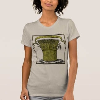 Antikes französisches Café-Werbung T-Shirt