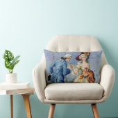 Antikes Französisches Locarno Lendenkissen (Stuhl )