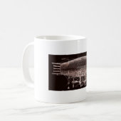 Antikes französisches Steampunk-Flugzeugdesign Kaffeetasse (Vorderseite Links)
