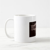 Antikes französisches Steampunk-Flugzeugdesign Kaffeetasse (Links)