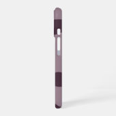 Antikes Ganz-Auberginen-Muster iPhone 16 Hülle (Linke Seite)