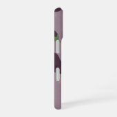 Antikes Ganz-Auberginen-Muster iPhone 16 Hülle (Rechte Seite)