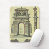 Antikes Gartenbogentor, Renaissance-Architektur Mousepad (Mit Mouse)