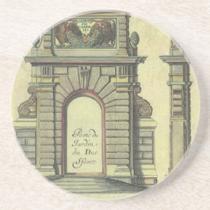 Antikes Gartentor-Tor, Renaissance-Architektur Untersetzer