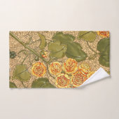 Antikes gelbes Blumenhandtuch Badhandtuch Set (Handtuch)