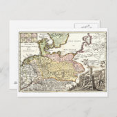 Antikes Germanien - Alte deutsche Karte (Vorne/Hinten)