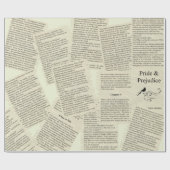 Antikes Geschenkpapier (Flach)