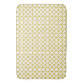 Antikes Gold Damask Muster Bath Mat Badematte (Vorderseite Vertikal)