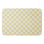 Antikes Gold Damask Muster Bath Mat Badematte (Vorderseite)
