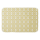 Antikes Gold Damask Muster Bath Mat Badematte (Vorderseite)