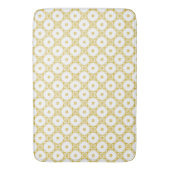 Antikes Gold Damask Muster Bath Mat Badematte (Vorderseite Vertikal)