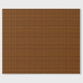 Antikes Gold-Damaskus nahtloses Muster. Geschenkpapier (Flach)