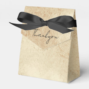 Antikes Gold Danke Geschenkbox Geschenkschachtel