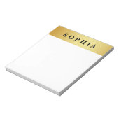 Antikes Gold Notizblock (Rotiert)