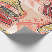 Antikes Grammophon Geschenkpapier
