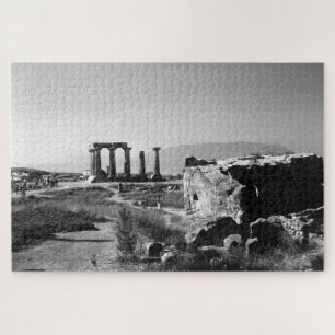 Antikes Griechenland Antikes Korinth Apollotempel Puzzle