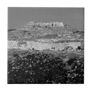Antikes Griechenland Athen Mykene Akropolis Überbl Fliese