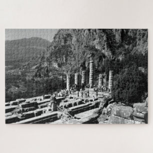 Antikes Griechenland Delphi Apollotempel Puzzle
