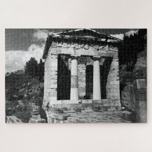 Antikes Griechenland Delphi Athener Schatzhaus Puzzle