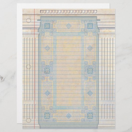 Antikes Griechenland Fantasy-Notebook (Vorne/Hinten)