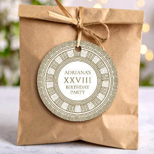 Antikes Griechenland Geburtstag Geschenkanhänger