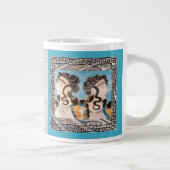 Antikes Griechenland, Griechenland, Vintage Kultur Jumbo-Tasse (Rechts)