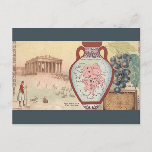 Antikes Griechenland Postkarte (Vorderseite)