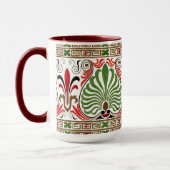 Antikes griechisches Friesmuster Tasse (Links)