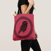 Antikes griechisches Owl Tasche (Von Nahem)